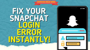 How to FIX Snapchat login error Android | How to fix Snapchat login error 2022 EASILY!