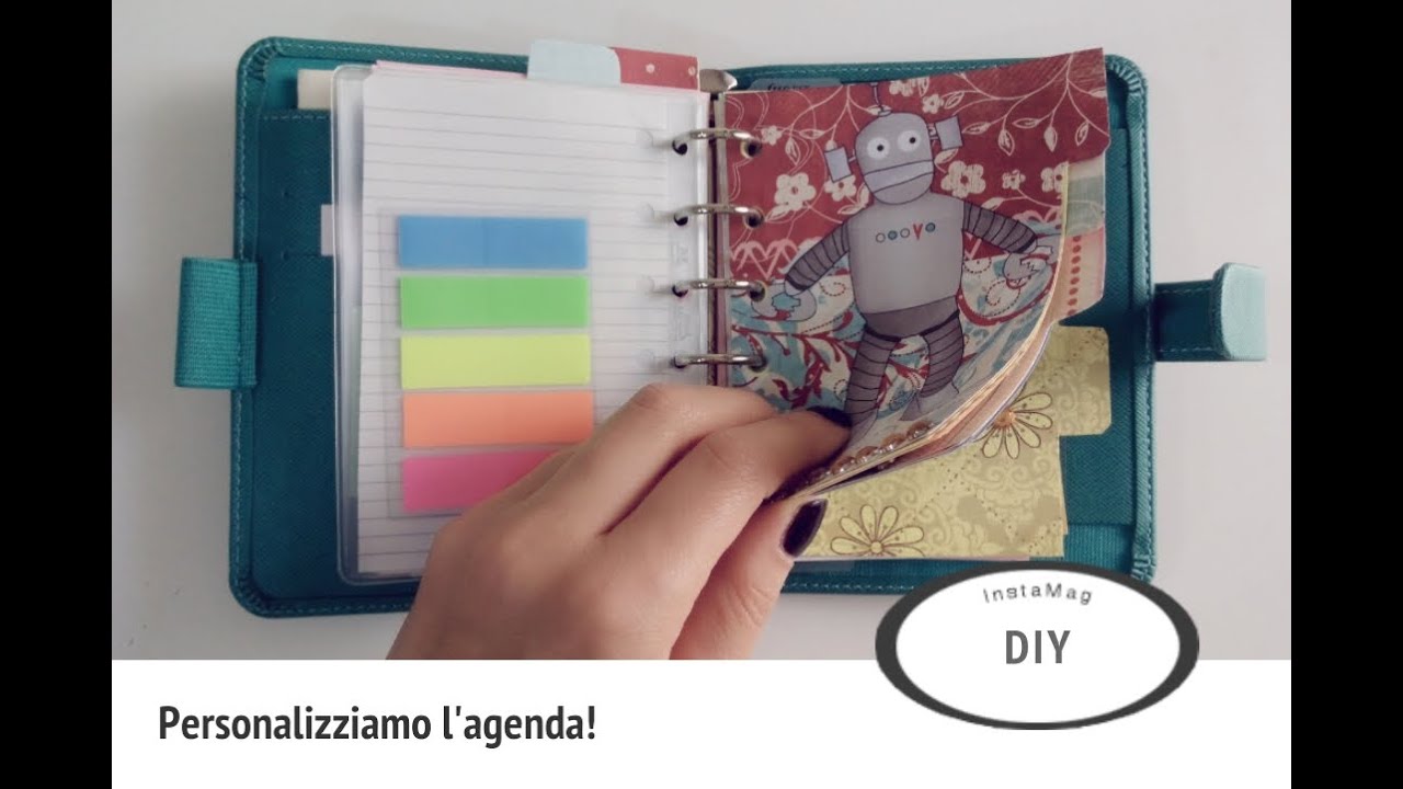 DIY agenda - planner: personalizziamo assieme l'agenda (principianti - beginners)