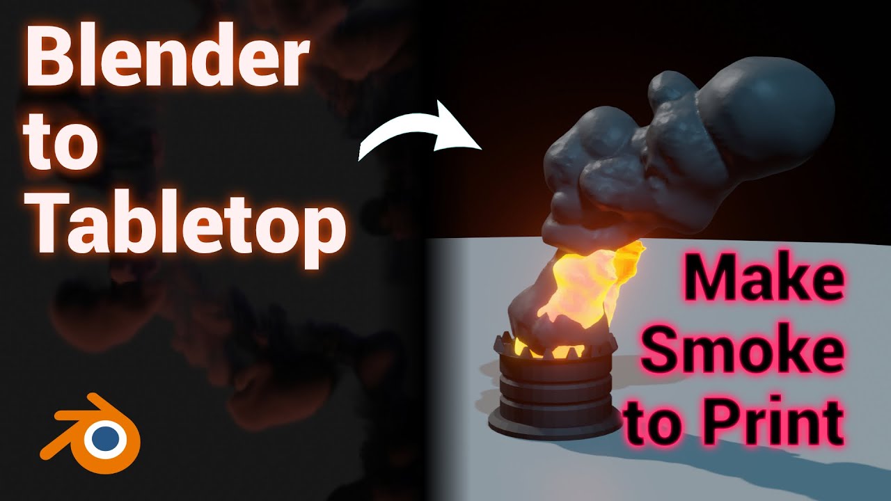 Blender to Tabletop - Smoke Simulation - YouTube