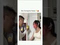 Caught Her Off Guard 😵 #prank #reaction #shorts