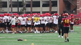 Sights & Sounds from USC football Day 4 of 2026 fall camp practice