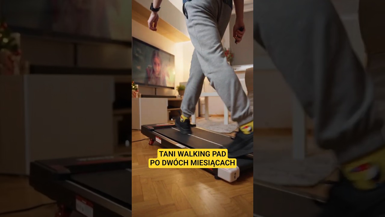 Tania bieżnia pod biurko i TV. Czy warto?