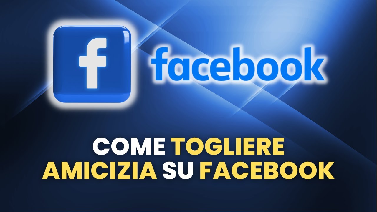 Togliere Amicizia Facebook Se Ne Accorge