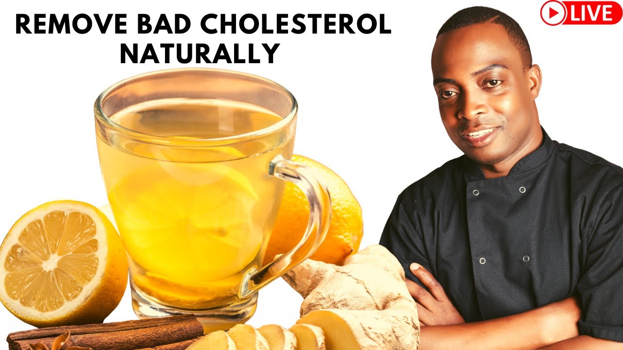 Remove bad cholesterol naturally and remedy clogged Arteries and stroke Ginger garlic cinnamon lemon