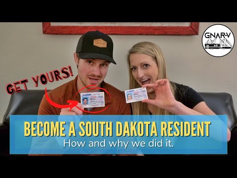 How to get domicile in South Dakota for full-time RV (How we become South Dakota residents)