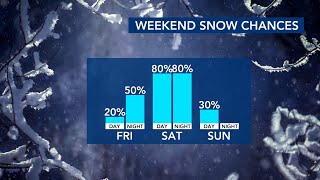 Snow forecast: Updated Jan. 29 at 9 a.m.