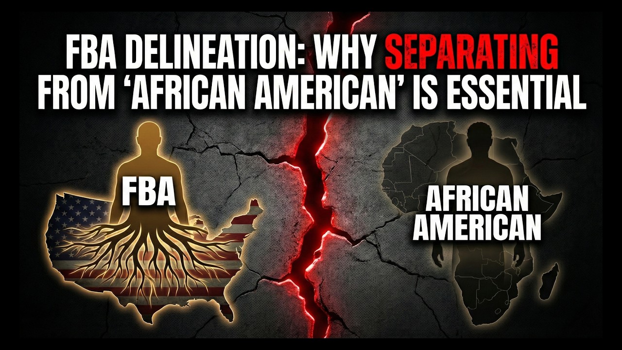 Tariq Nasheed:  FBA Delineation: Why Separating from 'African American' is Essential