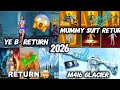 🤯NEW CONCEPT 🔴 M416 GLACIERINCLASSICCRATE | MUMMY SUIT RETURN | BGMI NEW UPDATE Release Date 📅 