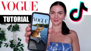 Vogue Challenge TikTok Tutorial screenshot 3