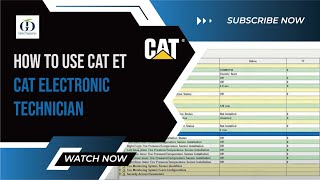 How To Use Cat ET Electronic Technician