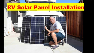 RV Solar Panel & Charge Controller Installation