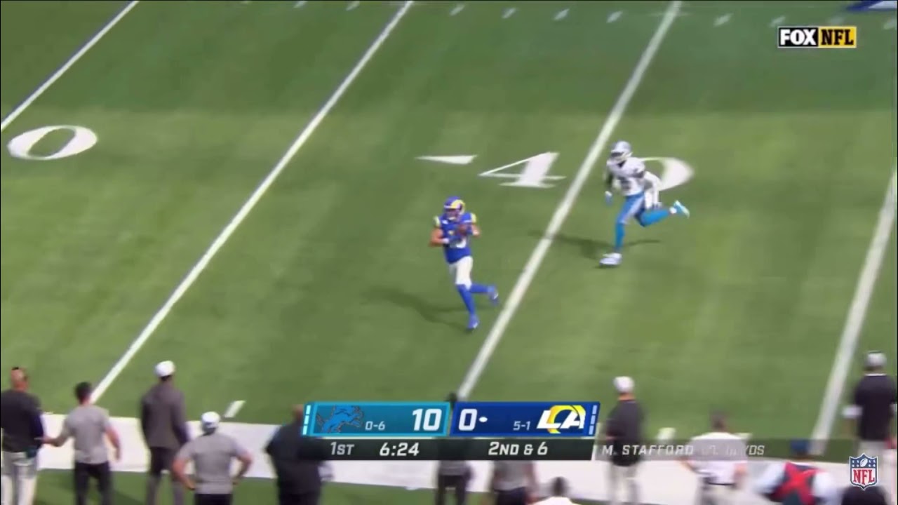 Cooper Kupp Highlights vs. Lions Week 7 2021 YouTube