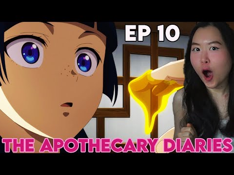 JINSHI wants MORE?!!😂 The Apothecary Diaries Episode 10 REACTION + REVIEW 薬屋のひとりごと 10話 リアクション