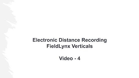 EDR Procedure for FieldLynx Vertical Events