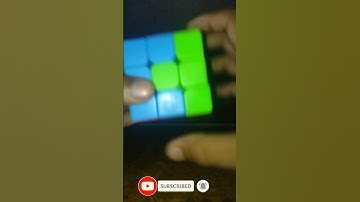 magic tricks🤔 to solve rubik