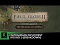 Field of Glory II - Tournament, Round 2 (Carthaginian Breakdown) | Carthaginian vs Pyrrhic