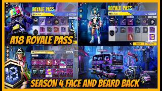 🔥A18 ROYAL PASS IS HERE - 1 TO 100 REWARDS AND COMPLETE LOOK IN 4.3 UPDATE screenshot 5