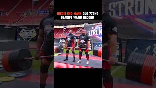 HEAVIEST Duo Deadlift Ever! 775KG (1,708lbs) World Record💪☠️ll #shortsfeed #viral #deadlift
