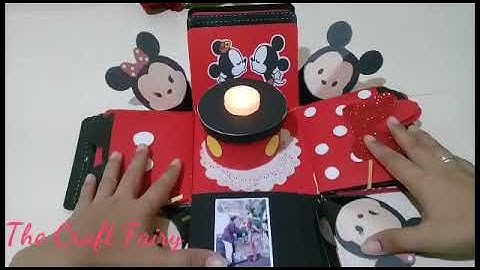 Mickey Mouse exploding box🐭🐁