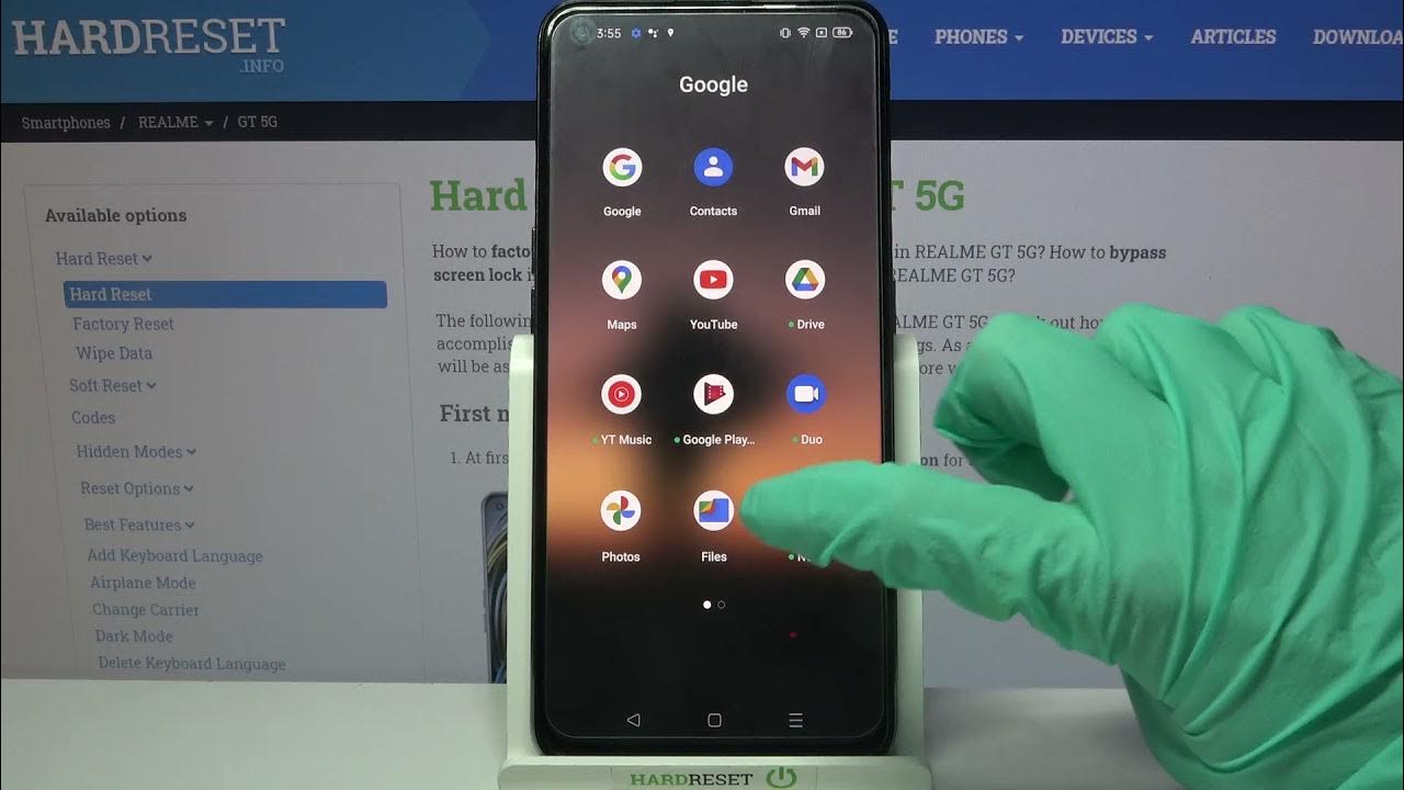 How to Clean Storage of Realme GT 5G Free Device Memory YouTube