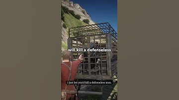 You Shouldn’t Free This Criminal in Red Dead Redemption 2 #shorts #rdr2 #reddeadredemption #gaming