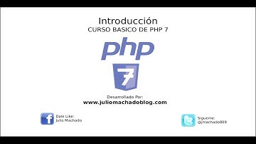 Tutorial 1 del curso basico de PHP 7 - Introducción