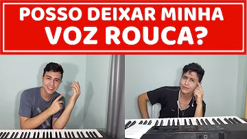 Como saber se sua voz é rouca?