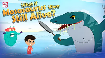 What If Mosasaurus Were Still Alive? | Giant Sea Dinosaur | The Dr Binocs Show | Peekaboo Kidz