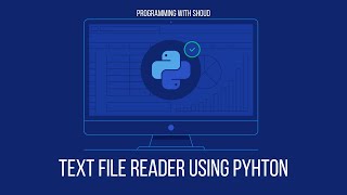 How to make a text file .doc .pdf reader using Python!