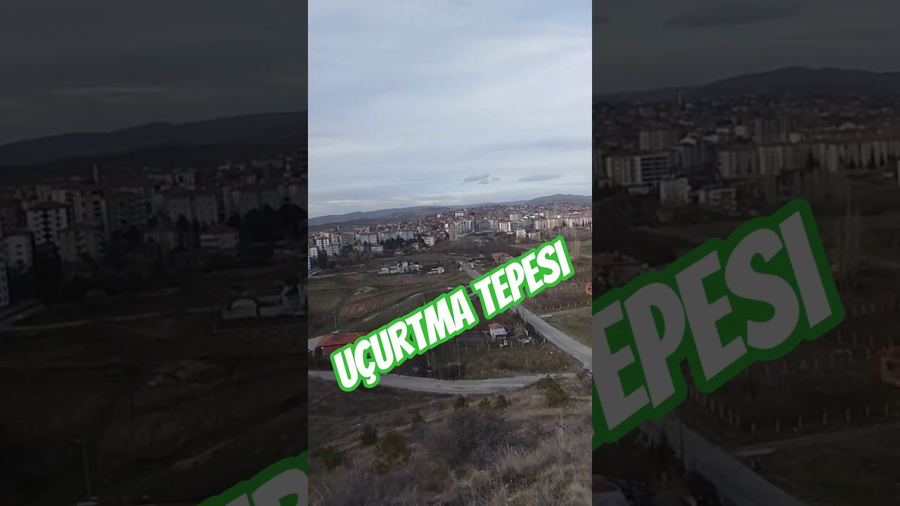 Bir zamanlar uçurtmalarımızı gökyüzüne bıraktığımız bu tepe #Sungurlu #ÇocuklukAnıları