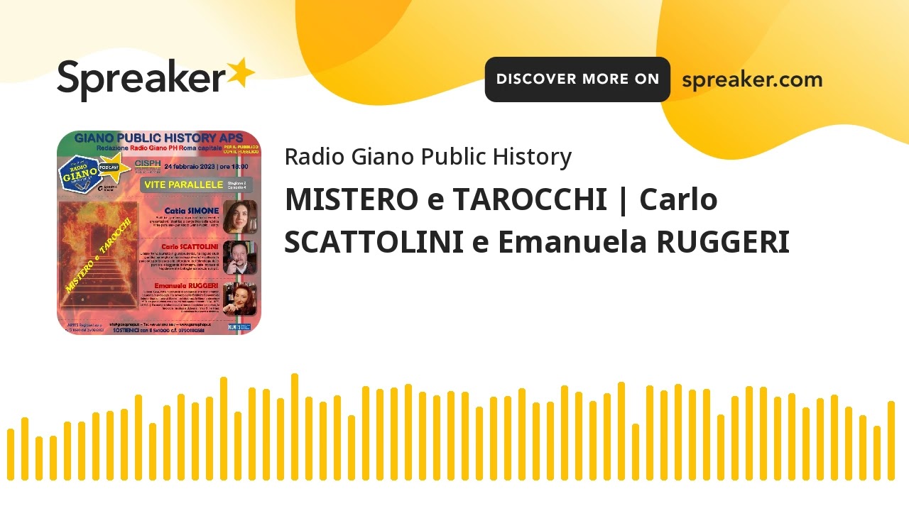 MISTERO e TAROCCHI | Carlo SCATTOLINI e Emanuela RUGGERI
