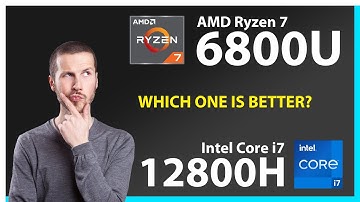 AMD Ryzen 7 6800U vs INTEL Core i7 12800H Technical Comparison