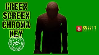 Green Screen 1080P - Wax Man Horror Dark Animation Sound