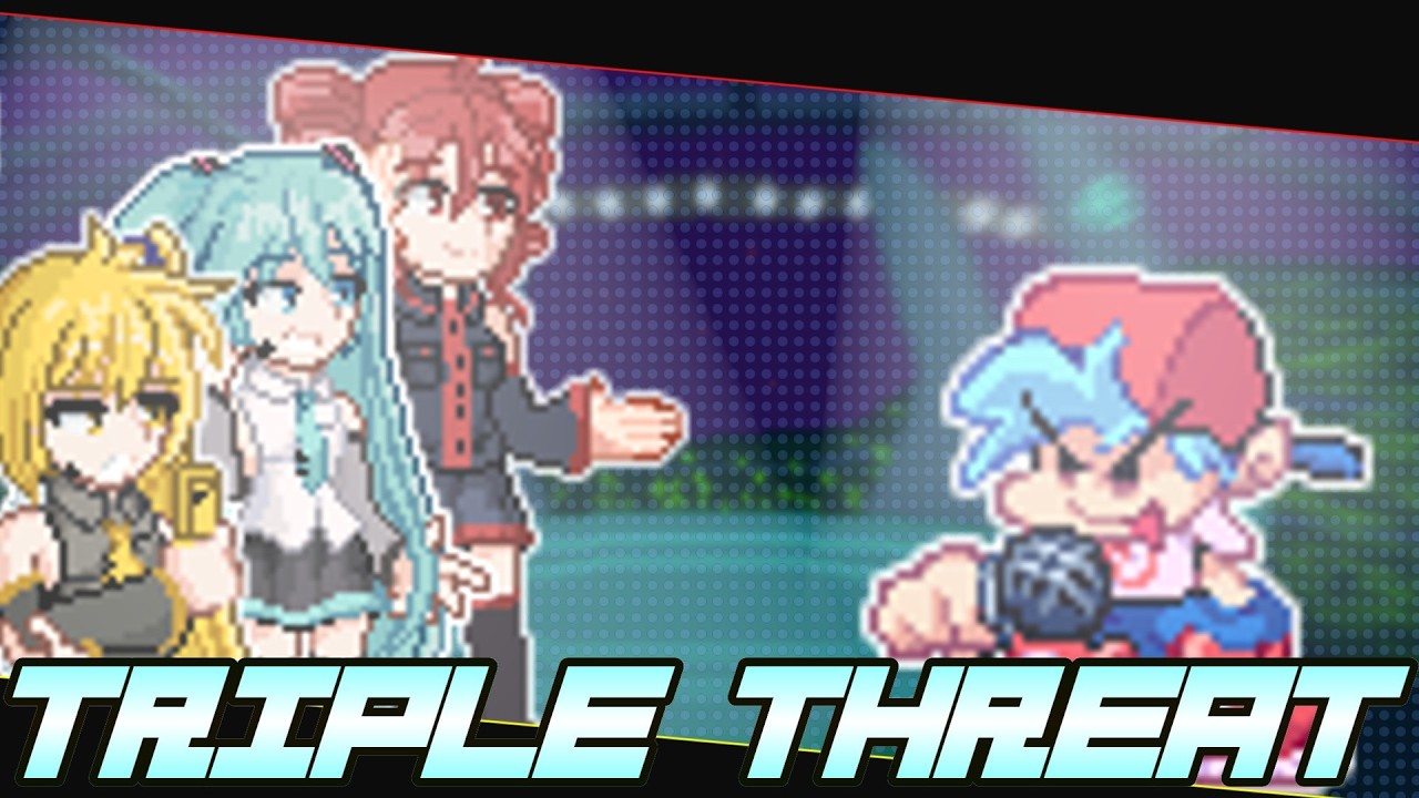 TRIPLE THREAT but TRIPLE BAKA & BF sing it!【Vocaloid】【Cover】