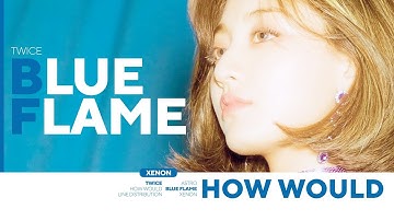 How would TWICE sing "Blue Flame" by ASTRO (Line Distribution) Color Coded