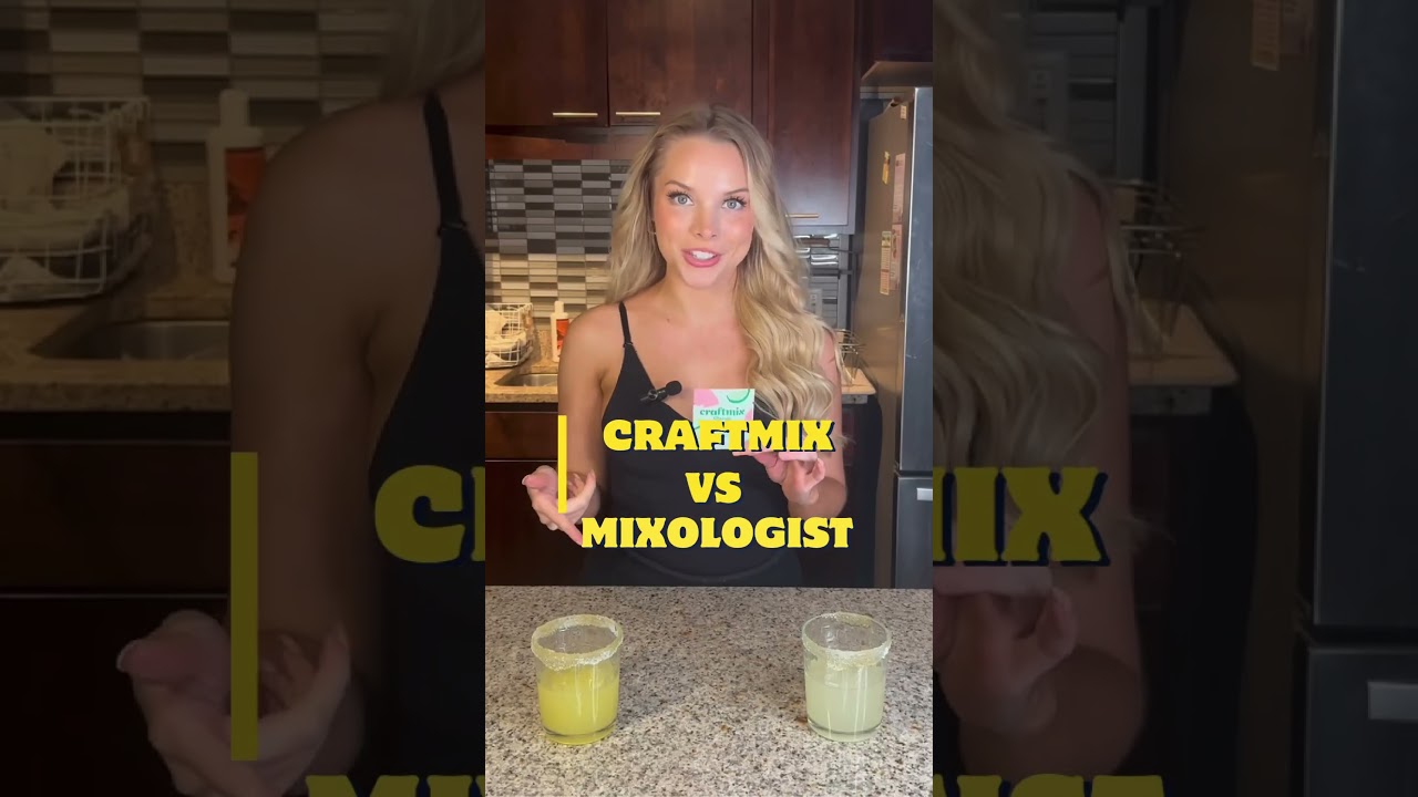 Can Craftmix beat a mixologist? 🤔🍹 Tune in to find out 