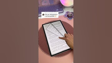 Try this on your Samsung tablet 🤯💕 galaxy tab S9 | android apps | reading app