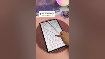 Try this on your Samsung tablet 🤯💕 galaxy tab S9 | android apps | reading app