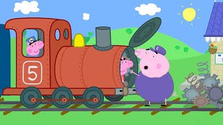 The Train Surprise  Peppa Pig Toy Play