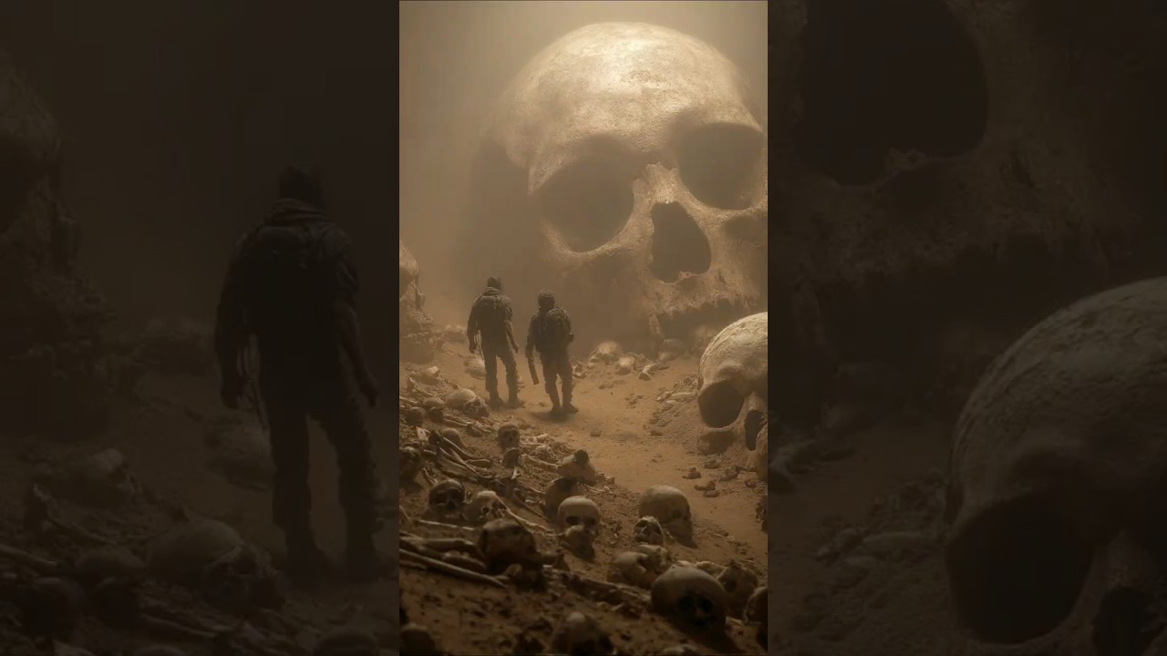 Hidden Chamber in Sahara Reveals Giant Human Bones