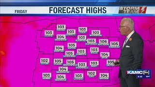 KAMC PM Weather Webcast: July 8th, 2020