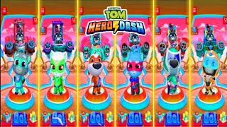 TALKING TOM HERO DASH - ALL HEROES SAVING ALL HEROES COLOR GRADING BACKGROUND