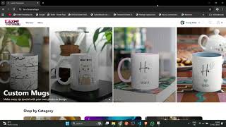 Laxmi Customize E-Commerce project screenshot 5