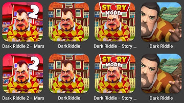 DarkRiddle Chapter 1+2+3+4,Dark Riddle - Story Mode 2,Dark Riddle 2 - Mars,Dark Riddle #darkriddle