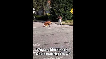 Hilarious 😂 Man in a Turtle costume crossing the Road #viralshorts #shorts