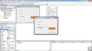 1010 UserForm Controls   The CheckBox