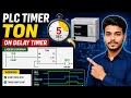 Plc programming using TIMER #plc #electrical #automation