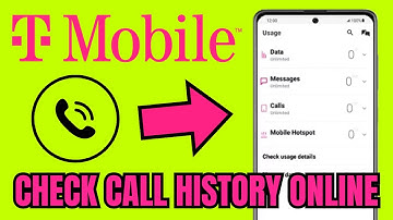 How To CHECK T-Mobile CALL HISTORY Online (QUICK & EASY) 2025