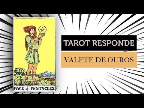 TAROT RESPONDE - ALCANCE SEUS OBJETIVOS (VALETE DE OUROS)