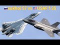 Su-57 vs F-35 at Dubai Airshow 2025 ✈️